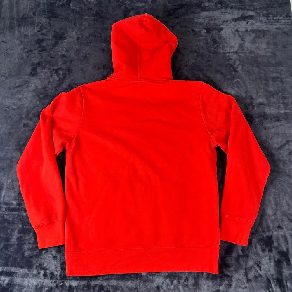 The North Face Hoodie Mens Large Red Berkeley Calif USA Graphic Sweatshirt